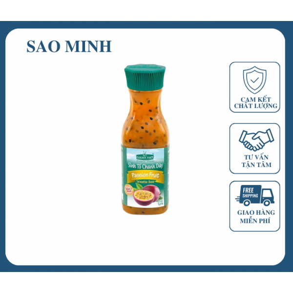 Sinh Tố Chanh Dây - Golden Farm 1L